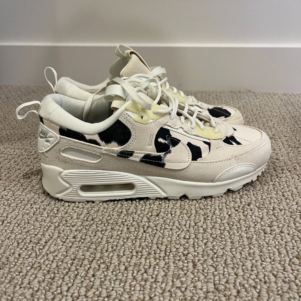 Nike Air Max 90 Futura Cow Print Women's Sz 8.5 BNIB Deadstock - Picture 10 of 13
